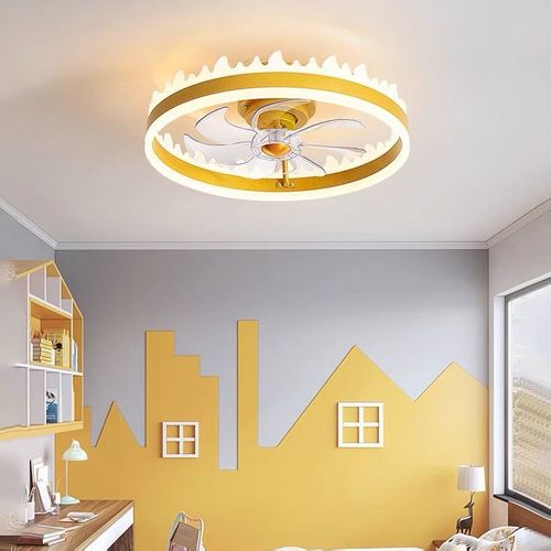 隐形风扇吊灯，让您清爽过夏天(图1)