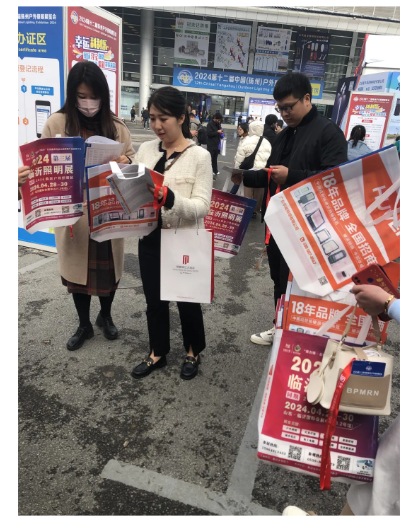 展会现场宣传丨走进扬州户外照明展 (图3)